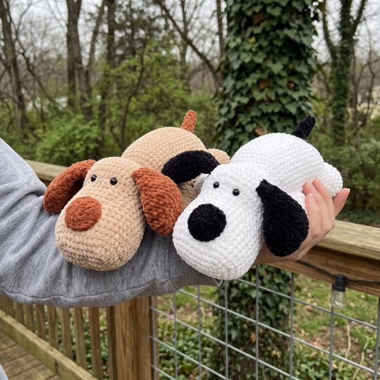 🐶 Sleepy Puppy Crochet Pattern