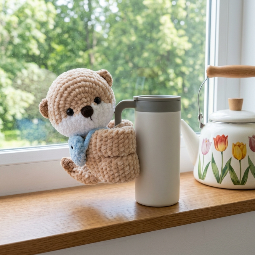 🦦 Low Sew Crochet Otter