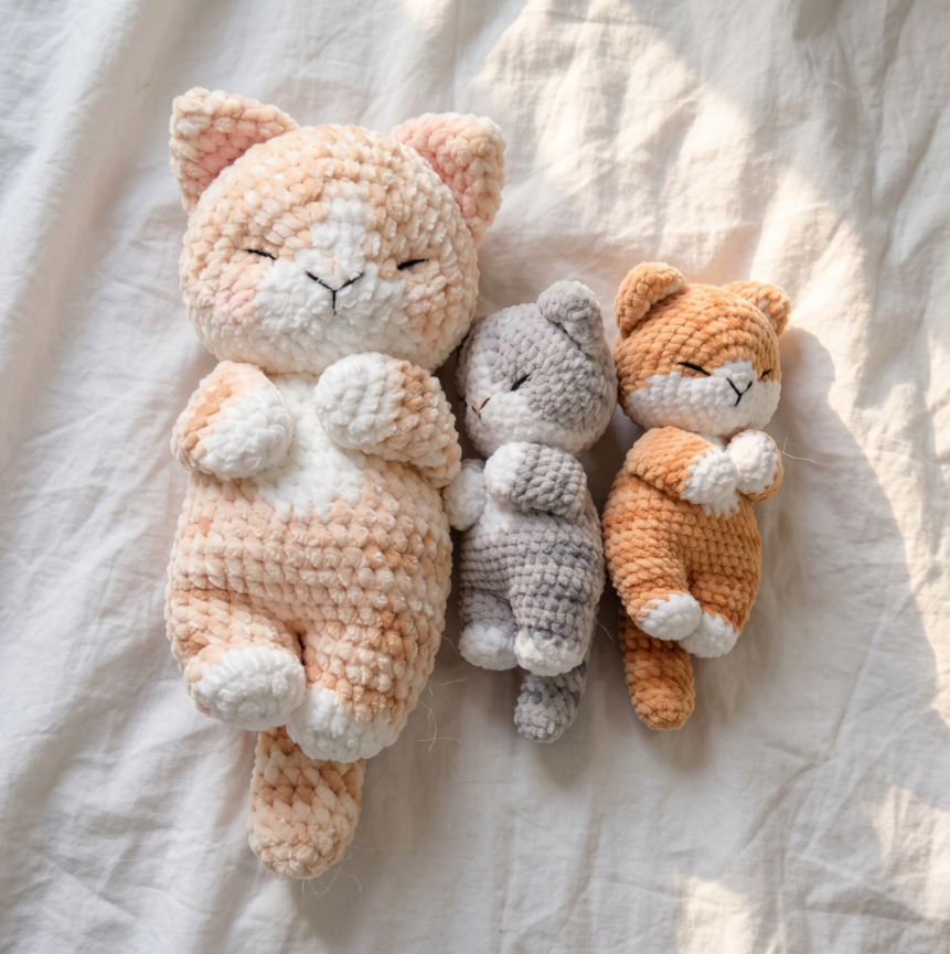 🐱 Dozy Kitty Crochet Bundle